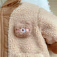 Children’s Winter Jacket Korean-style Cute Bear Plus Velvet Cotton-padded Coat