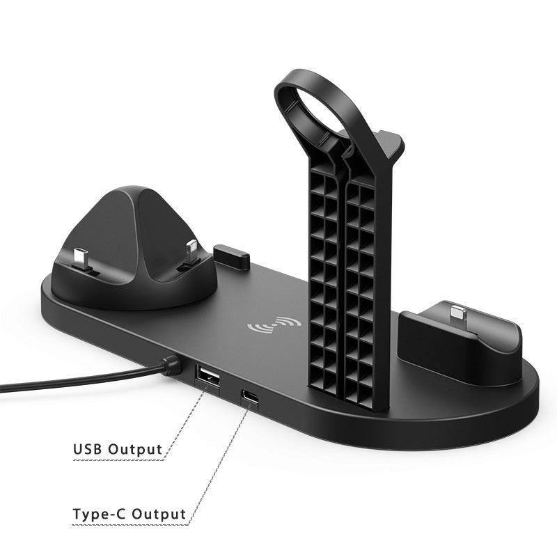 Mobile Phone Wireless Charger Headset Recharge Stand Watch Stand - Charge Your Phone While You Chill With Style