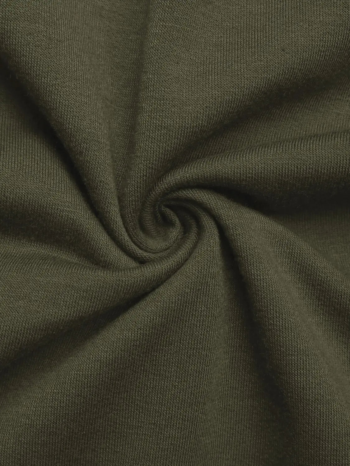 Army Green Loose Fit Pullover Japanese Korean Casual Splice Sweatshirt