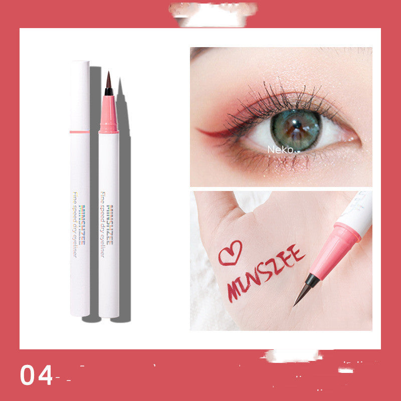 Eyeliner Xizhi Color Non-smudge Extra Fine Red Waterproof Long-lasting Liquid Eyeliner Pen - Eyeliner Xizhi Color Extra