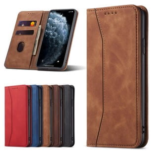 Mobile Phone Leather Case Magnetic Flip Cover