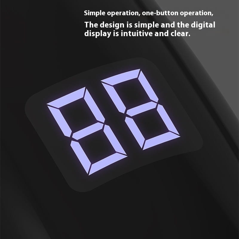 Waterproof Electric Trimmer with Digital Display and Rechargeable Power