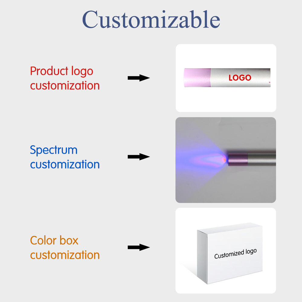 9W LED Rechargeable Flashlight with Charging Projection for United States Markets - Teleplus US united states chf