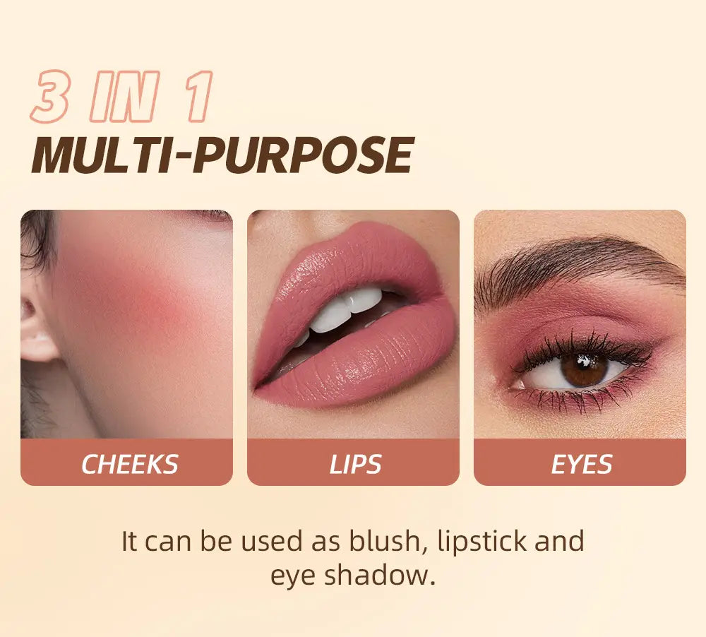 Silky Blush Stick Brightening with Color for Universal Skin