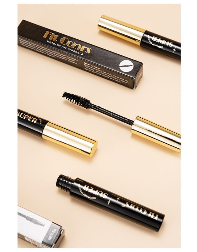 Mascara de curling durable en plusieurs couleurs