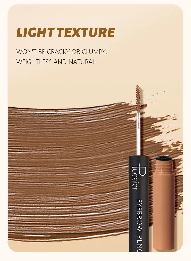 Wielokolorowy ołówek i proszek do precyzyjnego kształtowania brwi