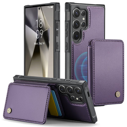 Magnetic Card Business Drop-resistant Leather Phone Case