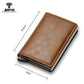 Credit Card Holder Smart Minimalist Wallet Pocket Men Women Slim Cardholder Bank Secure Creditcard Case - Carbon Fiber