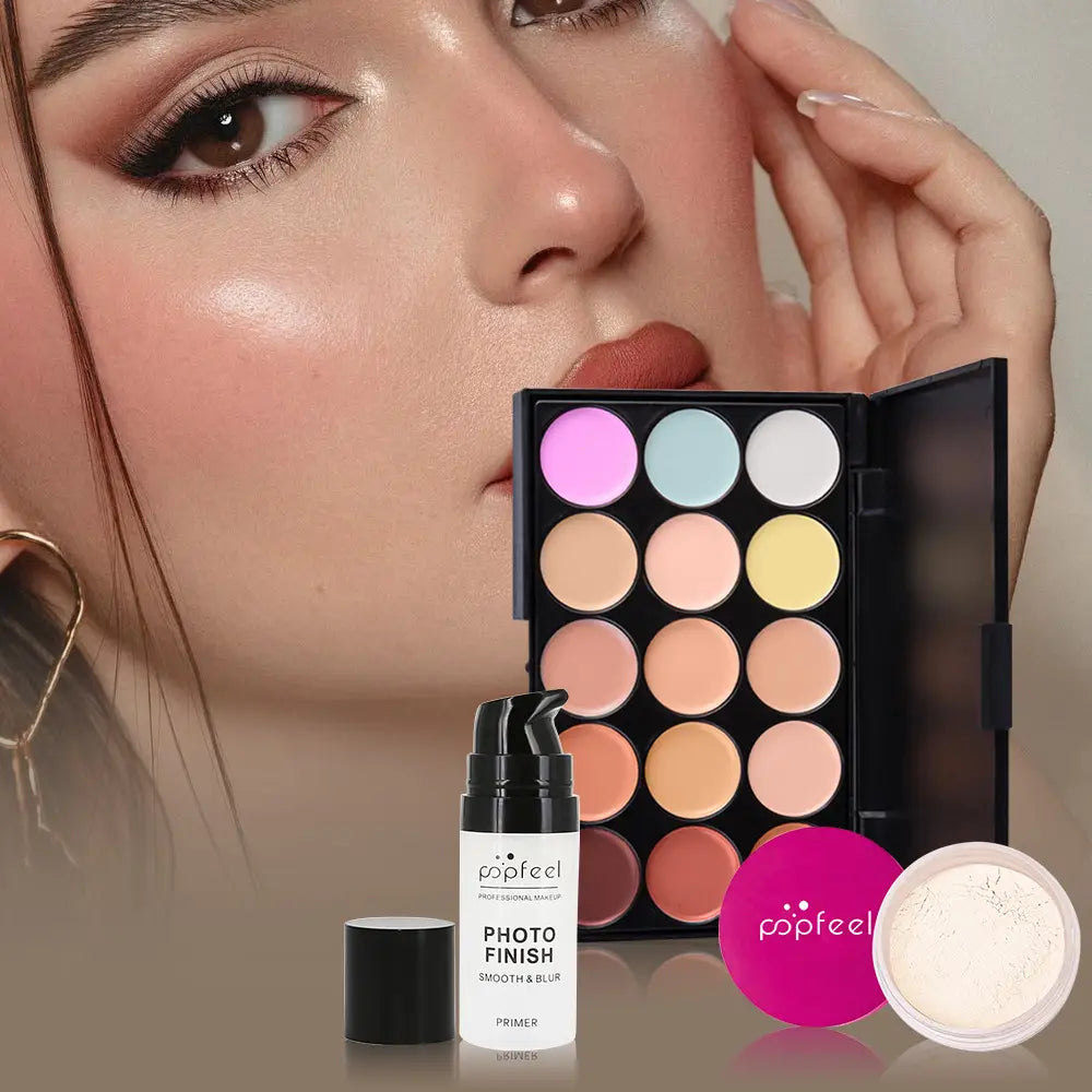 Set de machiaj de sirenă verde Set de culoare universală kit cosmetic complet