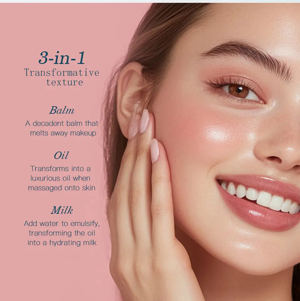 Cleansing Cream Foreign Edition Makeup Remover Original Rose Fragrance gratis