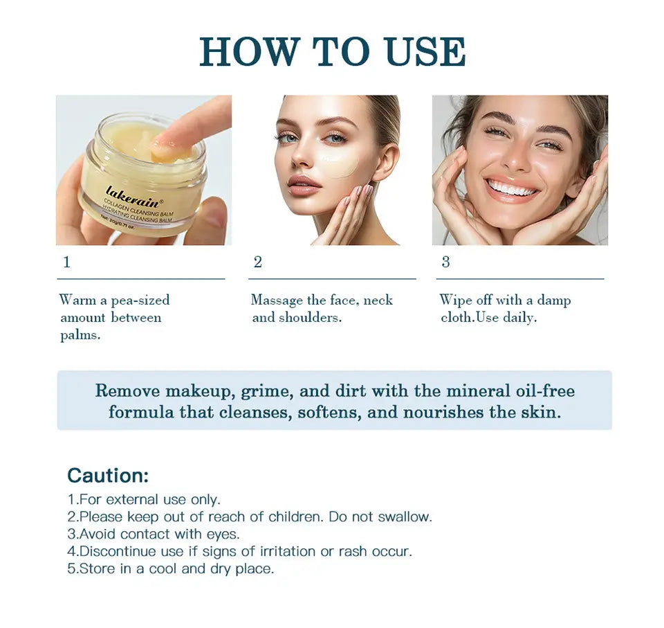 Cleansing Cream Foreign Edition Makeup Remover Original Rose Fragrance gratis