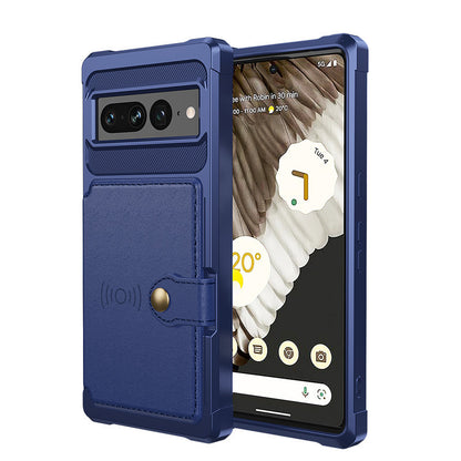 Dotyczy Google Pixel 7 Card Case Case Case Portfel Portfel Odporna na kroplę