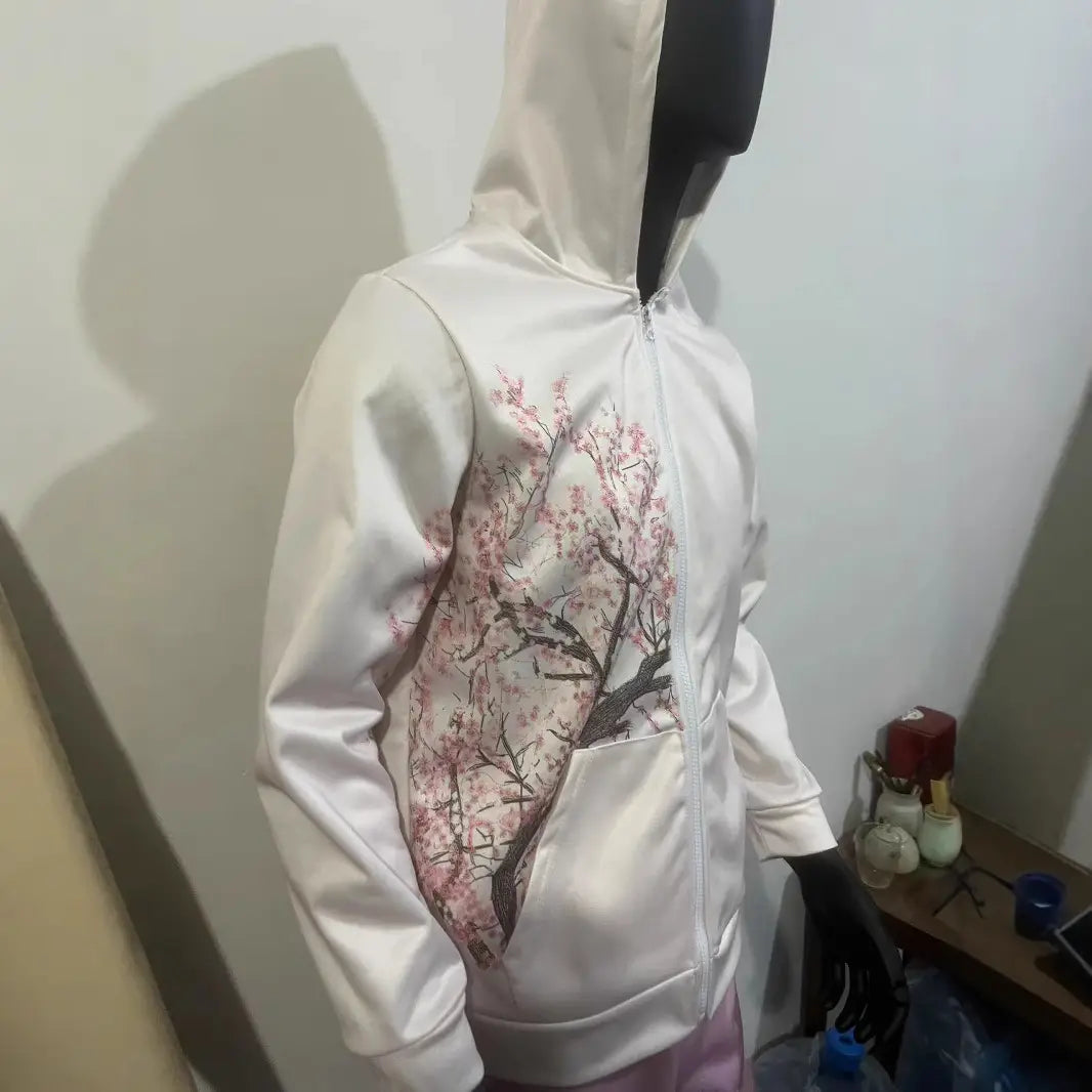 Blusa in poliestere a maniche lunghe rosa per donne taglie asiatiche casual