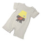 A Family Of Three Parent-child Hooded Short-sleeved T-shirt Baby Jumpsuit - Matchy Matchy Fun in Parent-Child T-Shirts