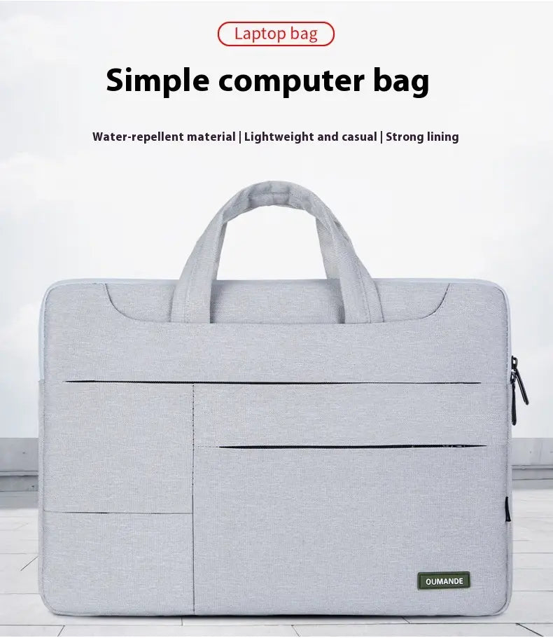 Sleeve ríomhaire glúine Oxford uiscedhíonach 14 15.6 Mála orlach d'fhir agus do mhná