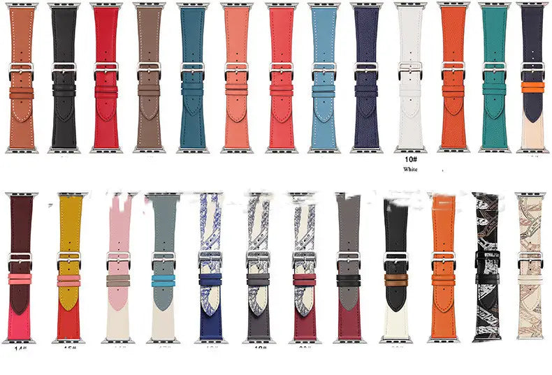 Fashionable And Simple Single-ring Leather Strap