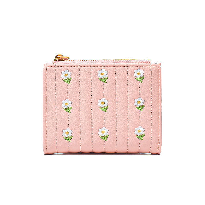 Cute Embroidered Women’s Wallet Simple And Short Off - Wallets That Are Cute Enough to Steal the Show