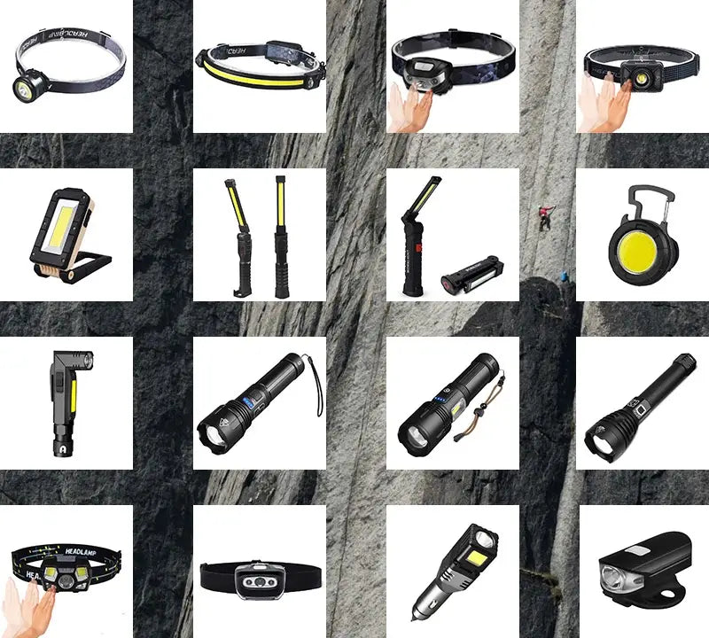 Rechargeable Strong Light Focusing Flashlight for Outdoor