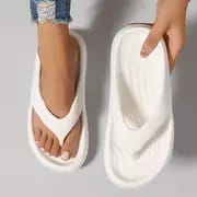 Black White Gray EVA Flip Flops for Men and Women Sizes 36 to 45