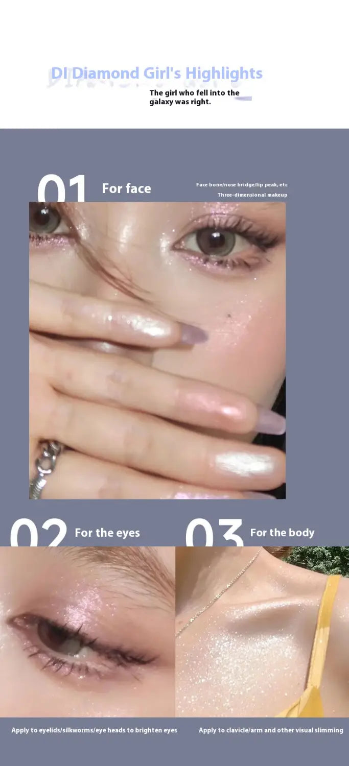 Chameleon Highlight Repair Powder for Brightening Skin and Enhancing Outline