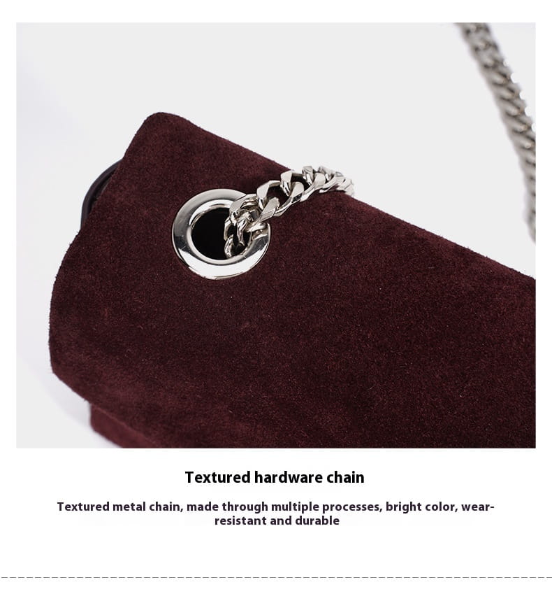 Leather Large Capacity Cowhide Bag with Sandwich Pocket and Adjustable Shoulder Strap