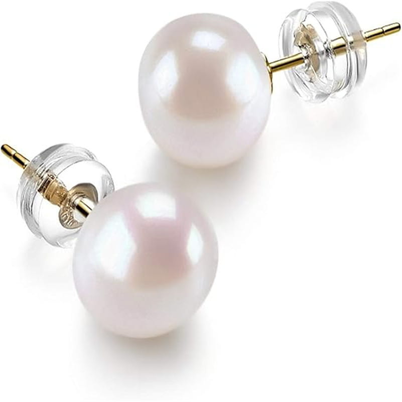 French Retro Affordable Luxury Artificial Pearl Light Bulb Ear Studs