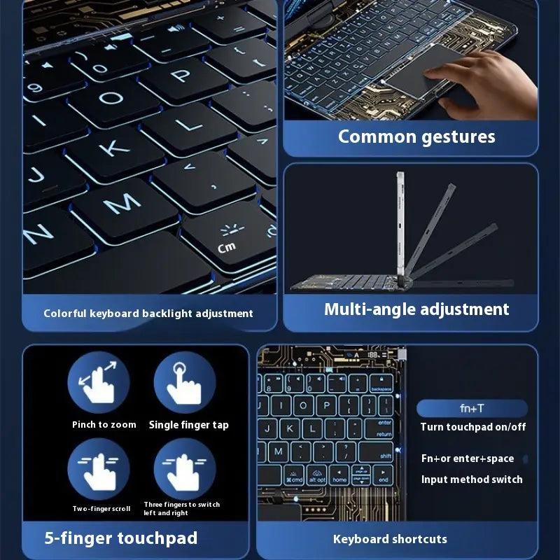 Apple iPad trådløst tastatur med beskyttelsesliste