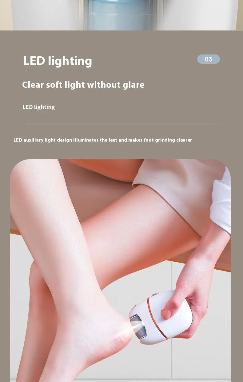 Automatic Electric Foot Grinder for Dead Skin Removing Calluses and Pedicure