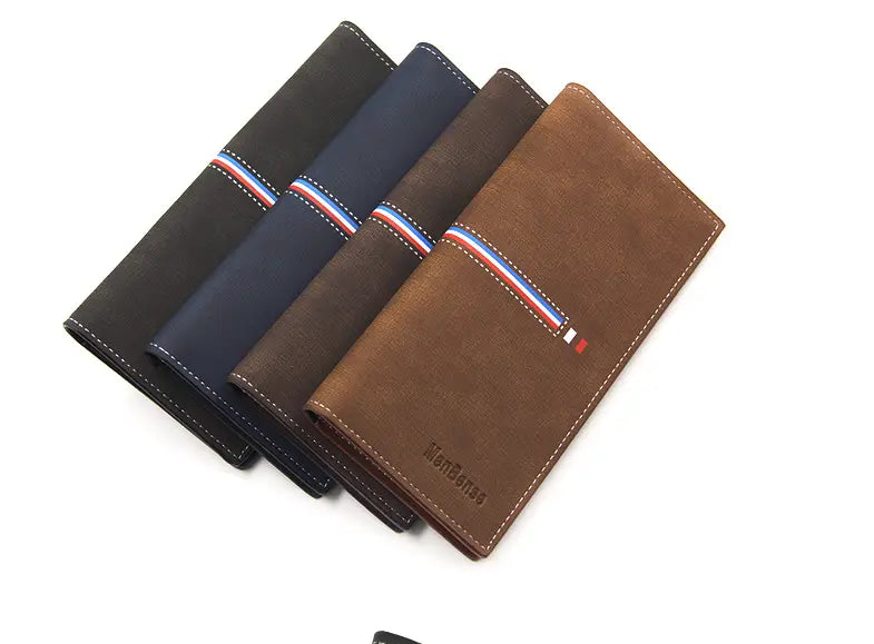 Neutral PU Leather Wallet Men Women RFID Card Holder for United States