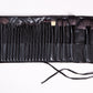 24 PCs Makeup Brush With Horse Hair Black Wood Color Makeup Full Set