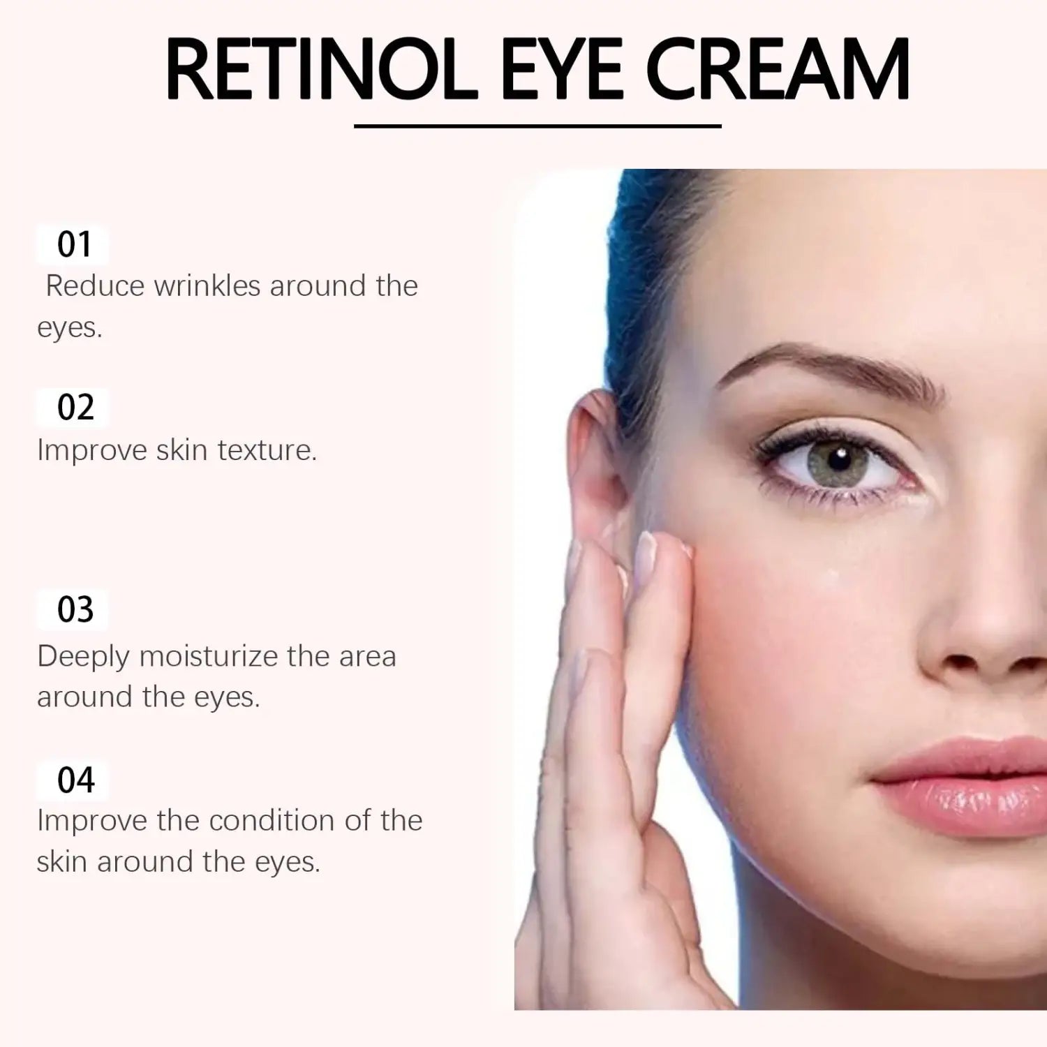 Retinooli silmakreem sügav niisutav Aasia Centella ekstraktiga