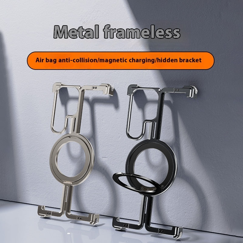 Metal Drop-resistant Frameless Magnetic Bracket