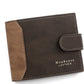 Men’s Wallet Short Style With Korean Edition Hinge Gold Stamping - Korean Hinge Wallet: Where Style Meets Secret Stash