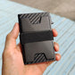 Men’s Metal RFID Anti-magnetic Aluminum Alloy Elastic Band Wallet Card Holder - Aluminum Alloy Wallet for Men