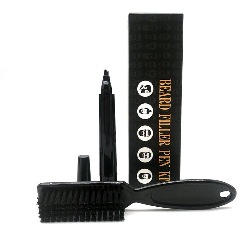 Spot New Men’s Four Fork Head Beard Filling Pen