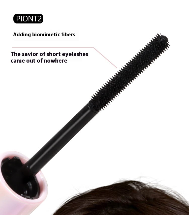 Waterproof Long Curling Black Mascara for Thick Voluminous Lashes