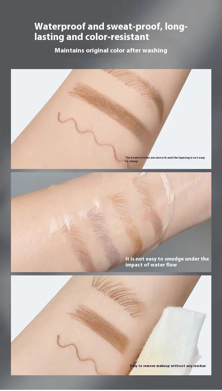 Hard Core Wild Machete Eyebrow with Multi-Color Uncut Blades