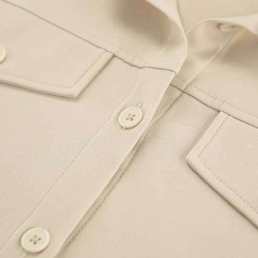 Robe épaule à manches longues kaki Jupe décontractée en polyester pour femmes S-xl