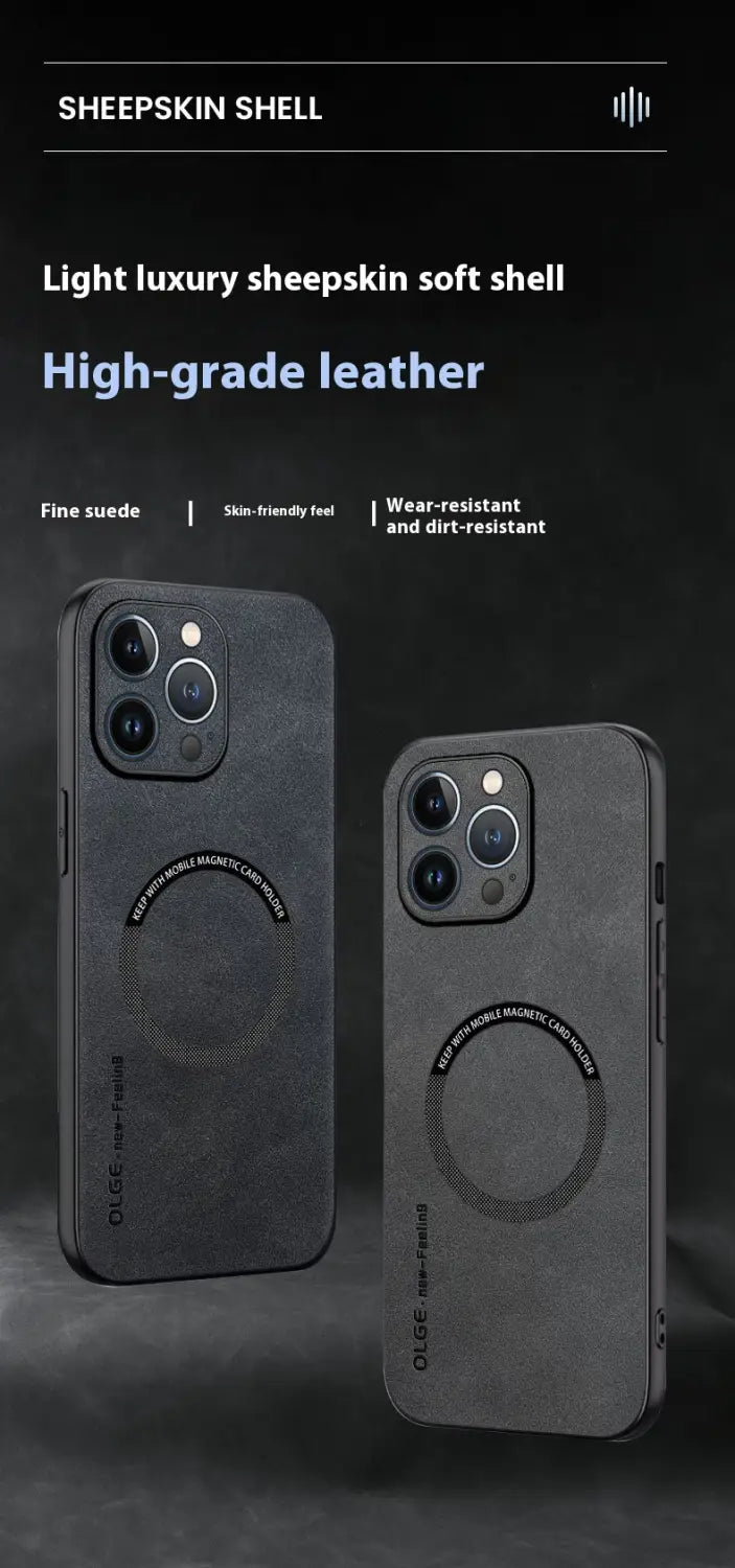 Anello magnetico con piombo Olge in grafite nero scuro night verde zaffiro blu