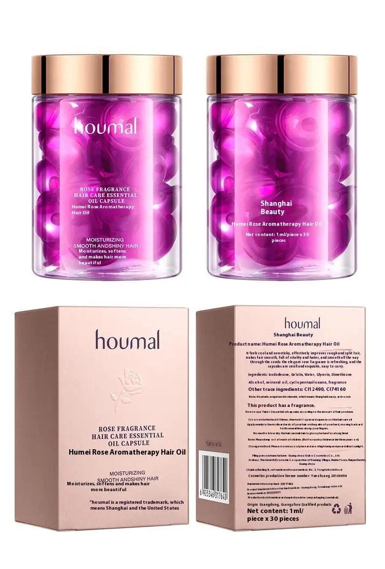 Flavanie de la lavande Huile essentielle pour les soins capillaires nets roses houmais violet 1 ml x 30