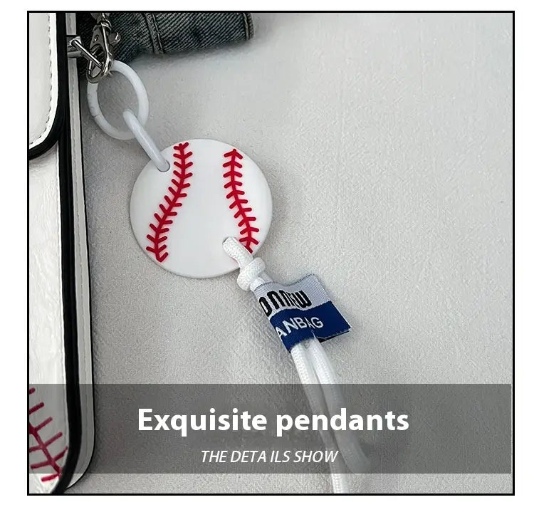 Fehér és sárga puha PU válltáska belső cipzárral