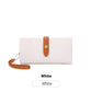 Women’s Wallet Contrast Color Hasp Long Zipper Multi-functional Simple Fashion Clutch