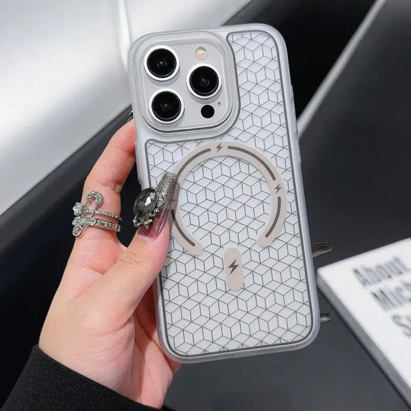 Frosted All-inclusive Drop-resistant Magnetic Phone Case