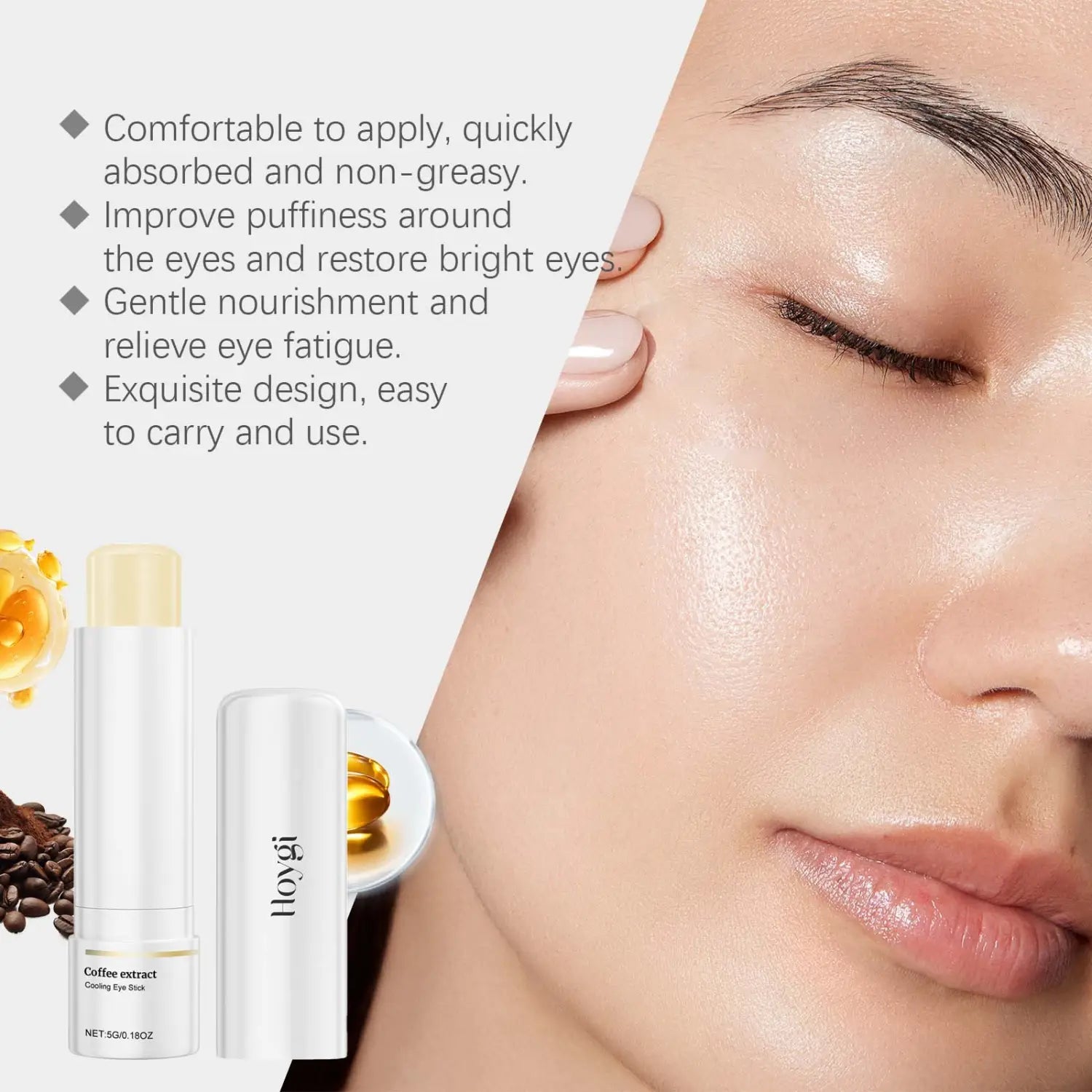 Eye Cream Stick for Firm Skin Light and Reducing Lines