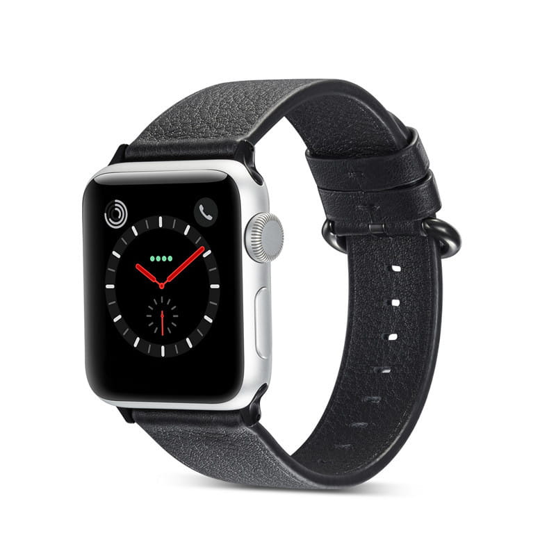 Fashion Simple Color Buckle Leather Strap