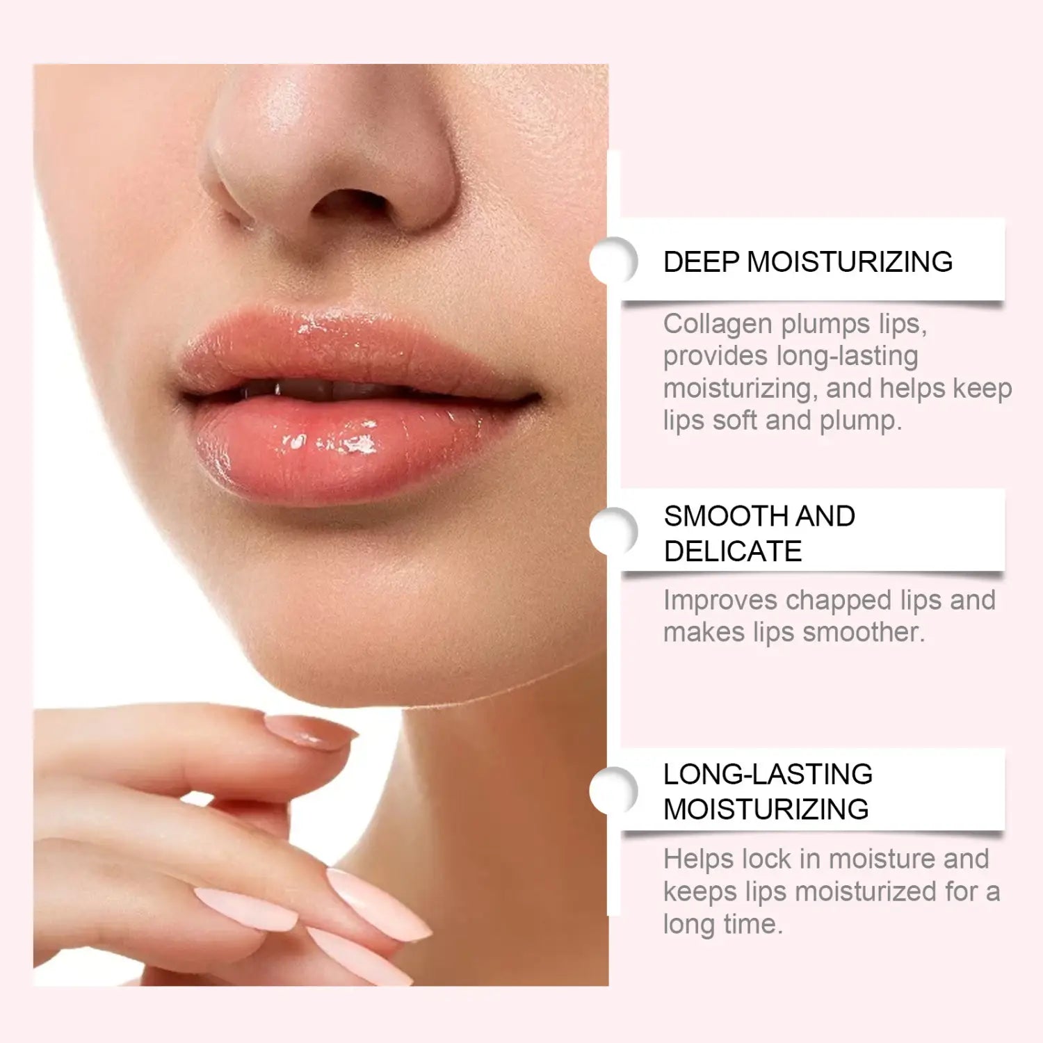 Moisturizing Lip Balm with Deep Hydrating Formula and Mild Ingredients