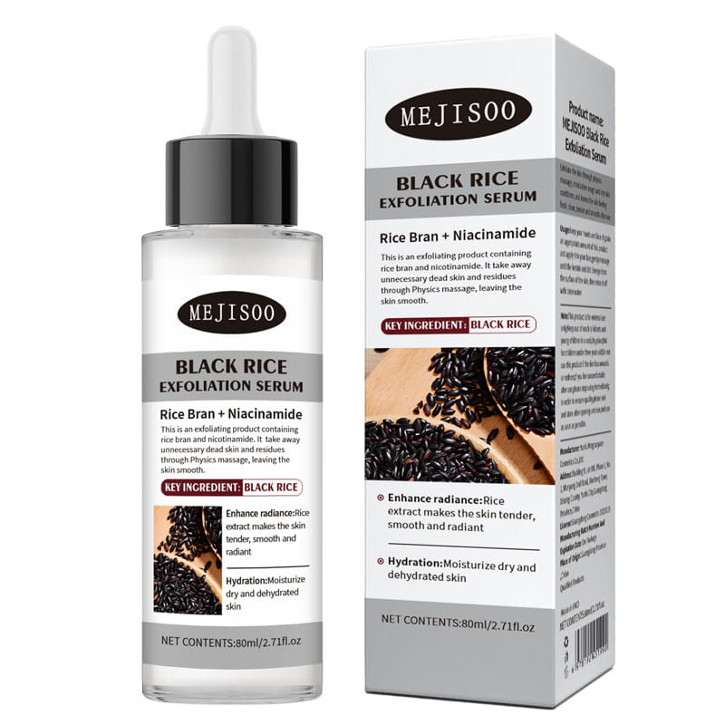 Universell ansiktsexfolierande skrubba med 80 ml nettoyant och essens