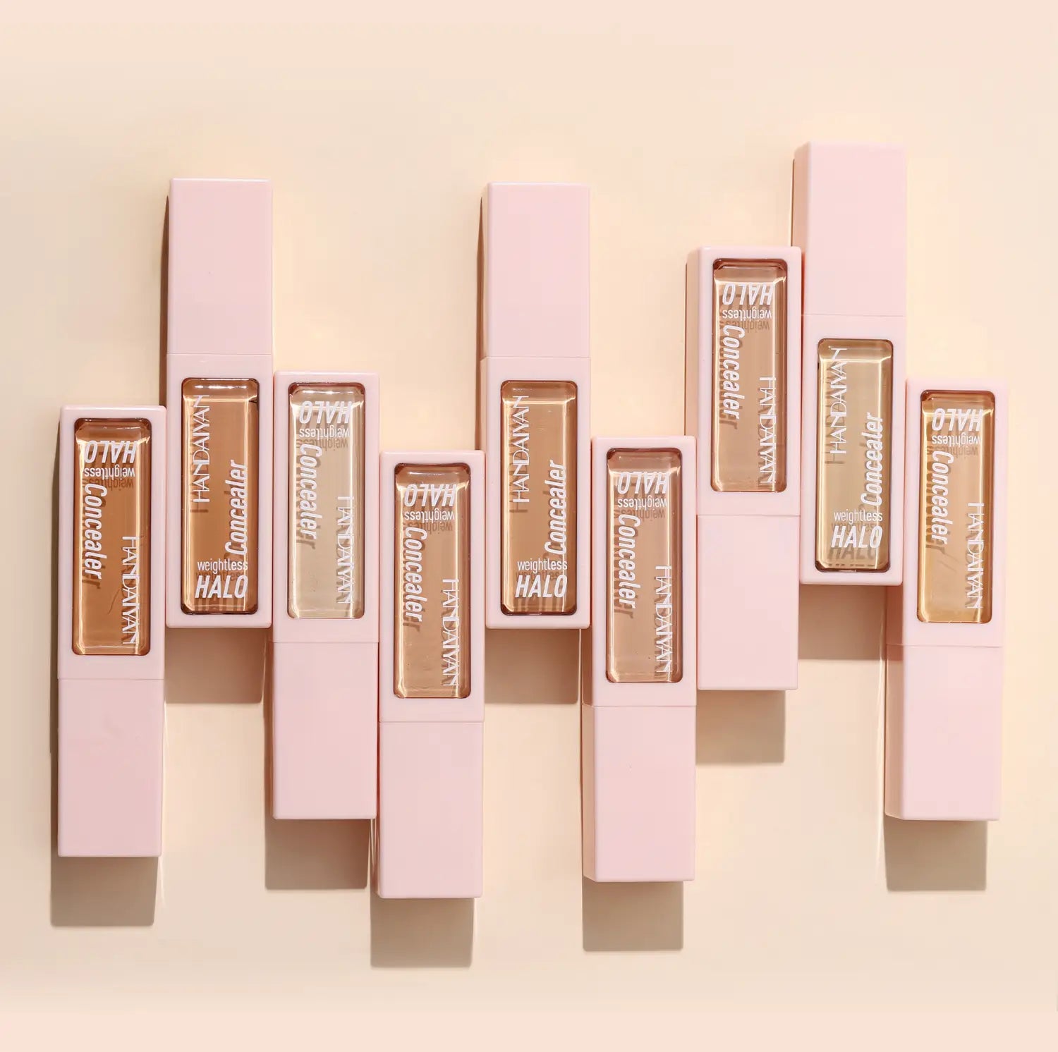 Long-Lasting Shading Cream Concealer with Color Correction and Invisible Pores