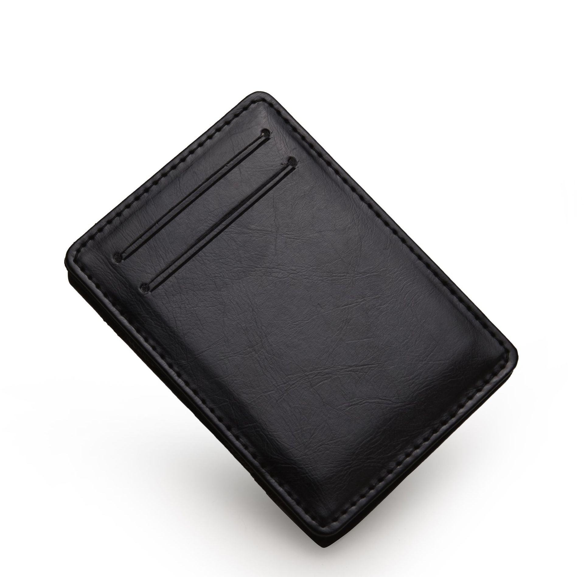 Flip PU Magic Wallet Business Card Holder Bags - Flip PU Wallet: Style That Won’t Flip