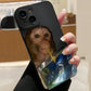 Abstract Monkey Phone Case Anti-Drop TPU Cover for Samsung and Apple - phone case